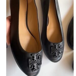 Tory Burch Leather Ballet Flats Size 9